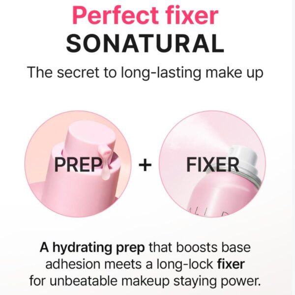 TANNING MY MELODY x so natural All Day Face Prep Fixx Set (+Fixx 35ml) - Image 3